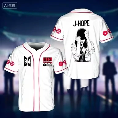 J-Hope K-pop BTS Baseball Jersey