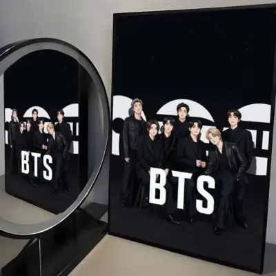 Cool Group BTS Wall Art