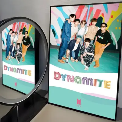 Dynamite Group BTS Wall Art