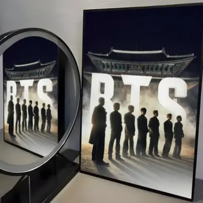 On Stage  Group BTS Wall Art