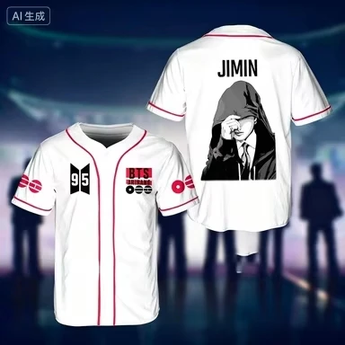 Jimin K-pop BTS Baseball Jersey