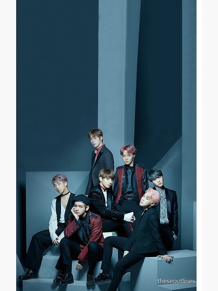 Bts Japan Wings Shower Curtain - Image 2