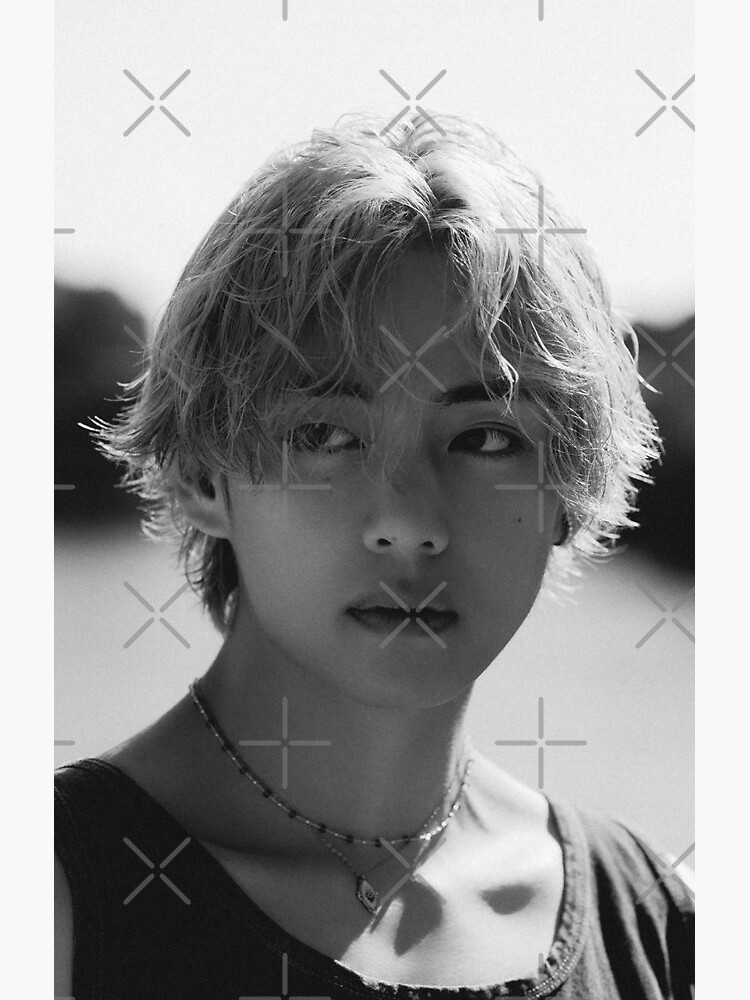 Taehyung Layover Concept Photo Ii Shower Curtain - Image 2