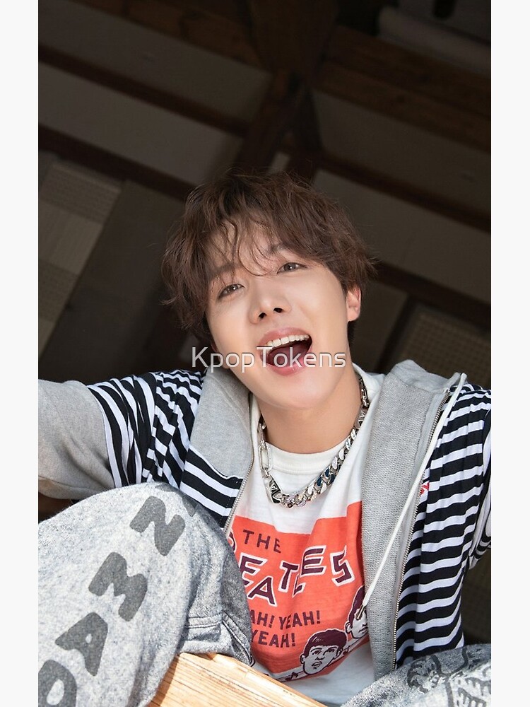 Bts J Hope Happy Hobi Shower Curtain - Image 2