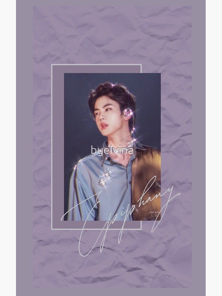 Jin From Bts Worldwide Handsome By Shower Curtain - Image 2