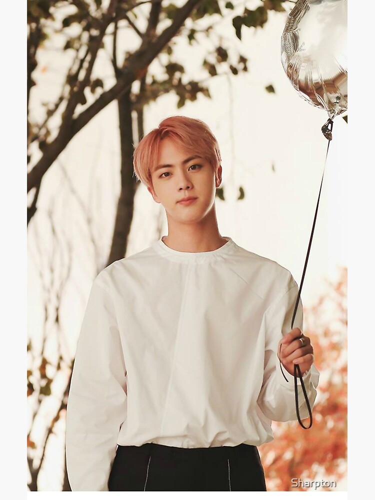Jin Pink Hair Shower Curtain - Image 2