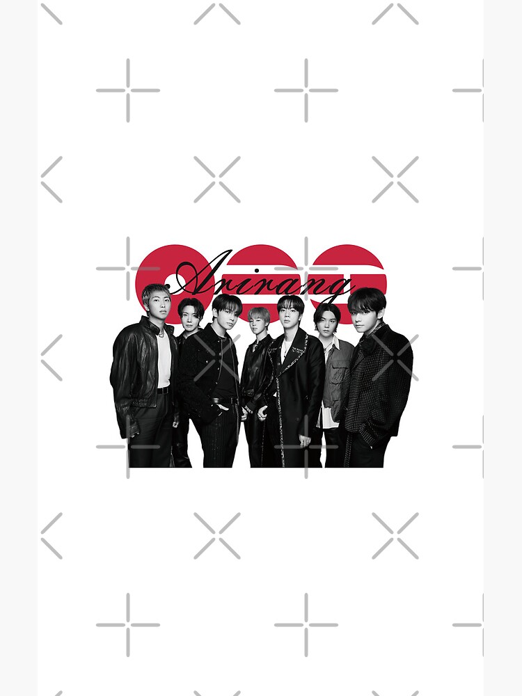 Bts Arirang Group Photo Shower Curtain - Image 2
