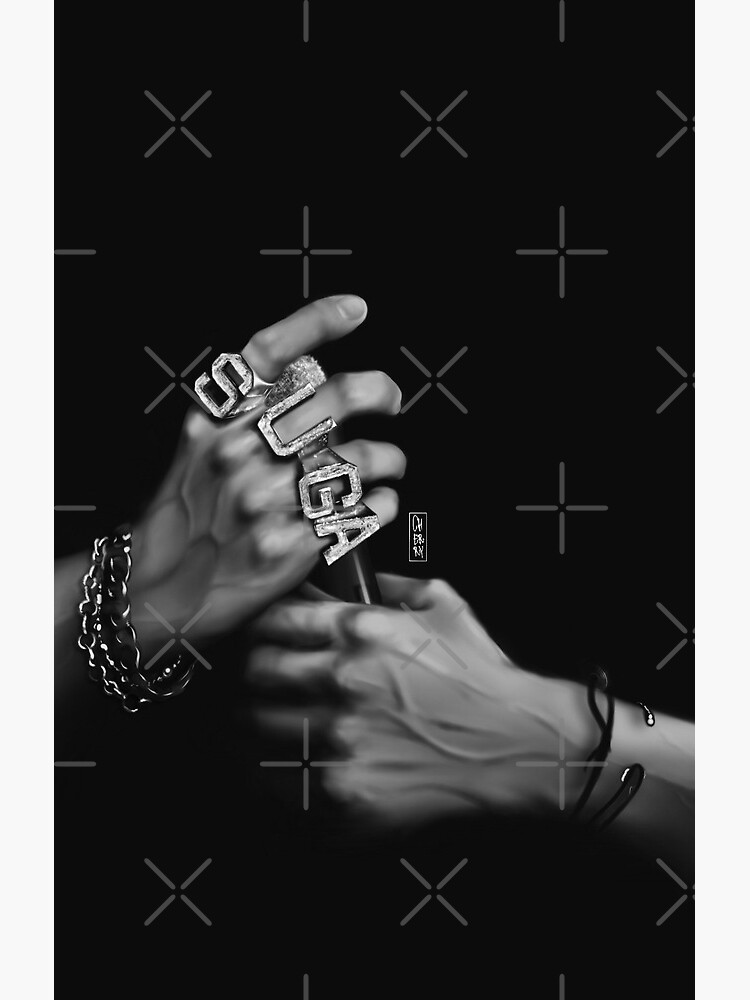 Suga S Hands Shower Curtain - Image 2