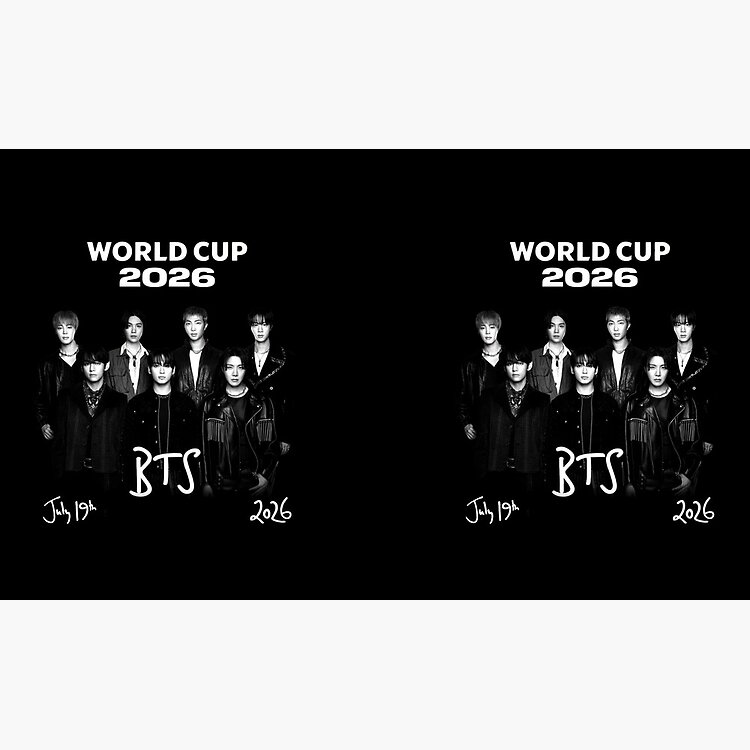 Bts World Cup 2026 Special Edition Ot7 Team Photo Mug - Image 2