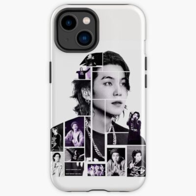 Min Yoongi Suga Of Bts Collage Iphone Case