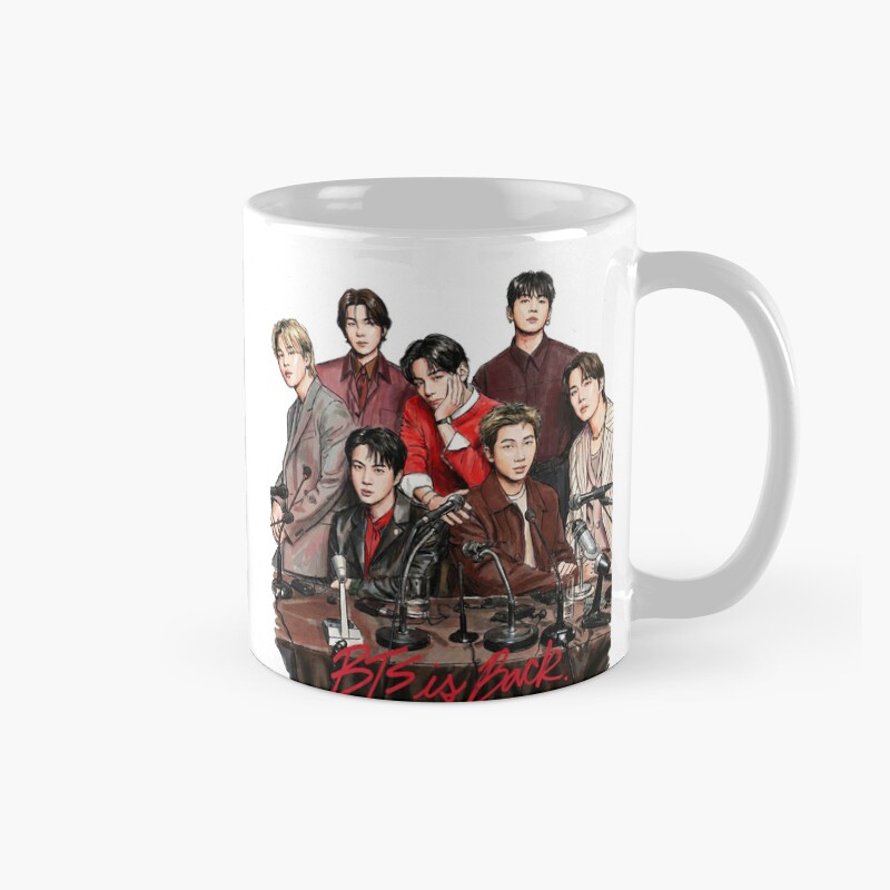 Bts Is Back 2026 Gq Poster Fanart Mug