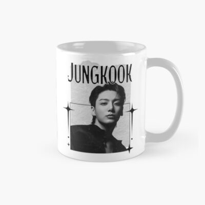 Bts Jungkook Kpop Boy Group Scrapbook Collage Cozy Y2K Vintage Design Mug