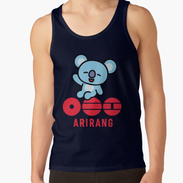 Bt21 Arirang Koya Bts Cute Bt21 Sticker Tank Top - Image 5