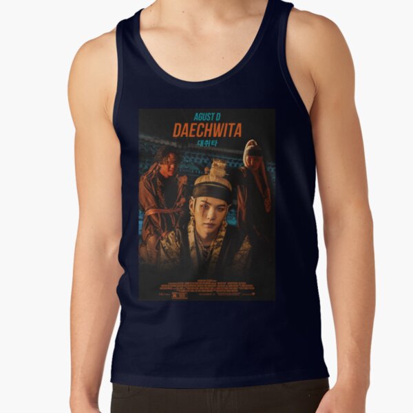 Agust D Daechwita Movie Poster Tank Top - Image 5