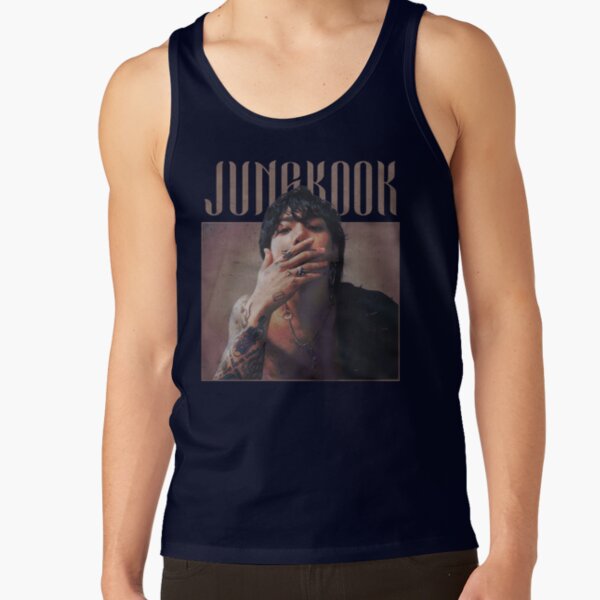 Jungkook Vintage Retro Tank Top - Image 5