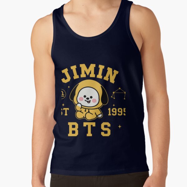 Jimin Bts Vintage Shirt Park Jimin T Shirt Bt21 Chimmy Zodiac Tee Kpop Fan Gift Bangtan Boys Aesthetic Graphic Tee Comfort Colors Shirt Tank Top - Image 5