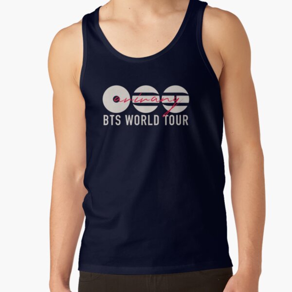 Bts Arirang White And Red Bts World Tour 2026 Tank Top - Image 5