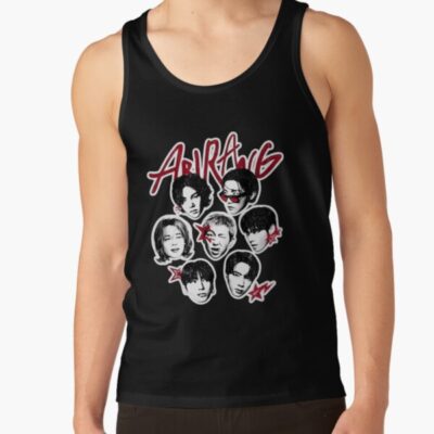 Arirang Bts Pop Art Stickers Tank Top