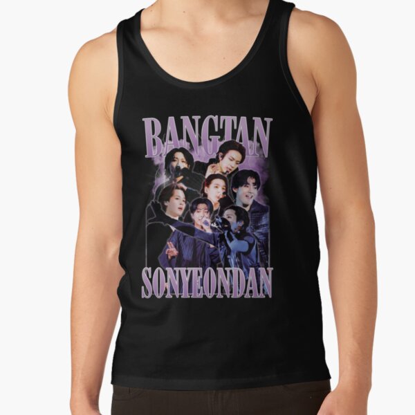 Bangtan Sonyeondan Retro Bts Tank Top