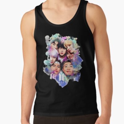 Bts All Together Colorful Art Tank Top