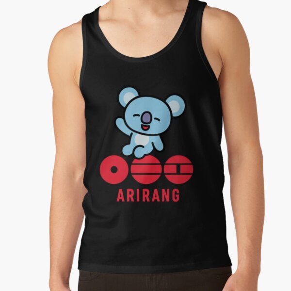 Bt21 Arirang Koya Bts Cute Bt21 Sticker Tank Top - Image 2