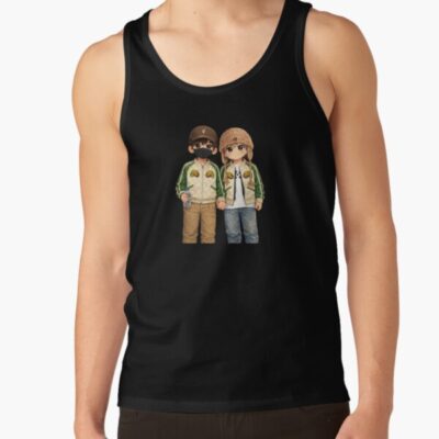 Bts Taekook Cartoon Kim Taehyung Jeon Jungkook Tank Top