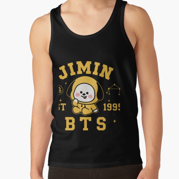 Jimin Bts Vintage Shirt Park Jimin T Shirt Bt21 Chimmy Zodiac Tee Kpop Fan Gift Bangtan Boys Aesthetic Graphic Tee Comfort Colors Shirt Tank Top - Image 2