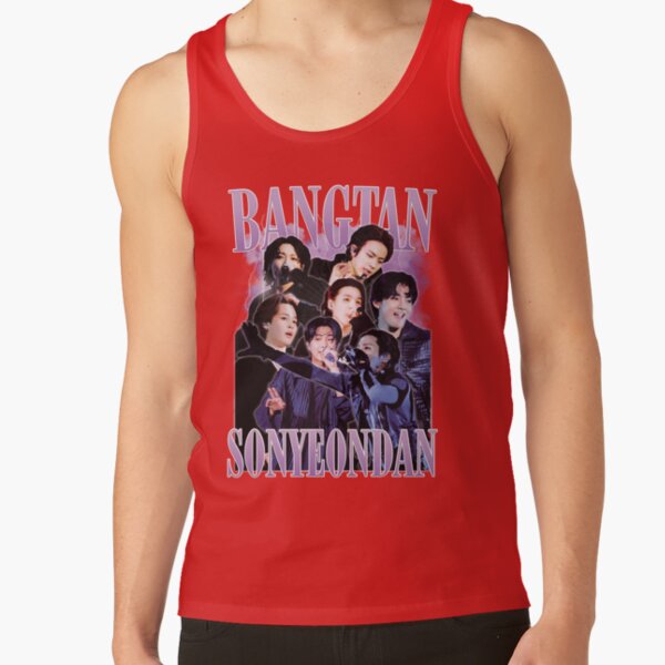 Bangtan Sonyeondan Retro Bts Tank Top - Image 4