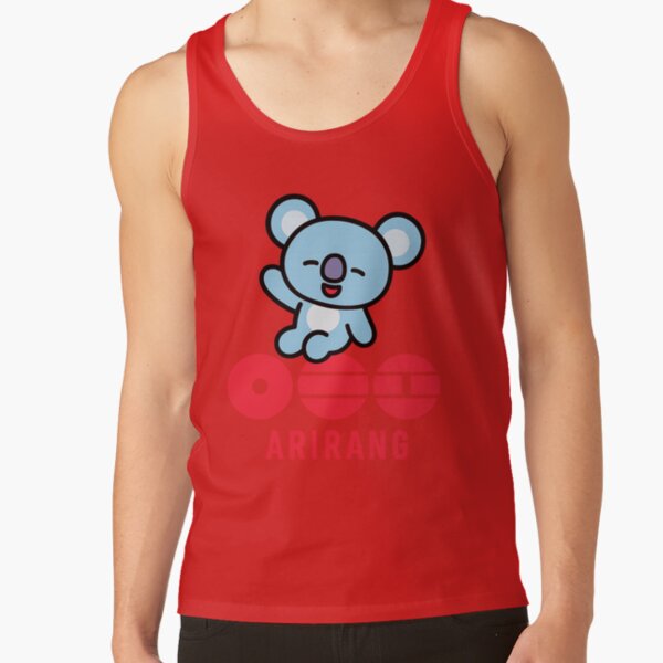 Bt21 Arirang Koya Bts Cute Bt21 Sticker Tank Top - Image 4