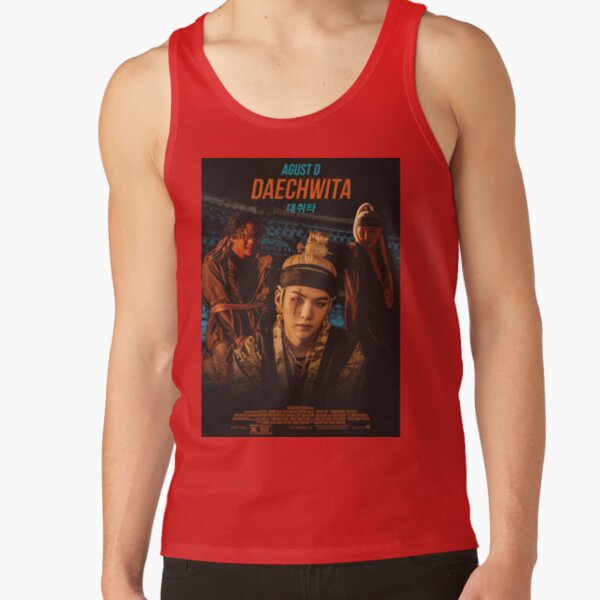 Agust D Daechwita Movie Poster Tank Top - Image 4