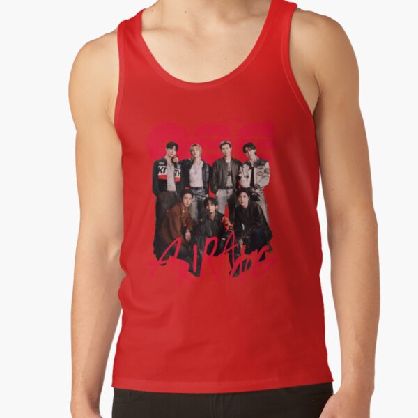 Bangtan Members Arirang Group Heart Graphic Kpop Fan Tank Top - Image 4