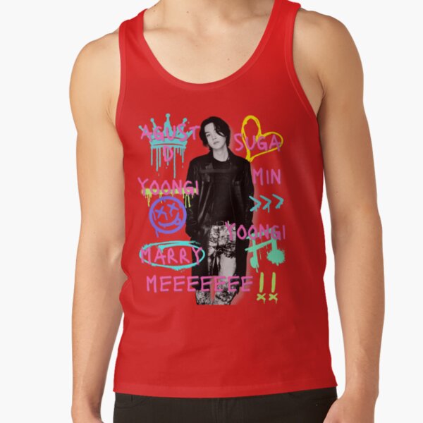 Yoongi Marry Me Tank Top - Image 4