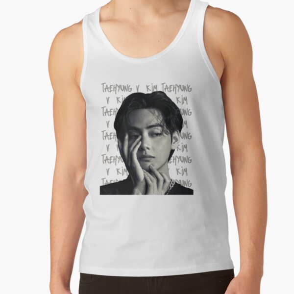 V Kim Taehyung Layover Bts Tank Top - Image 2
