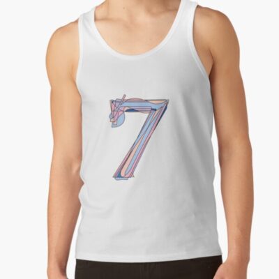 Pastel Map Of The Soul 7 Logo Tank Top
