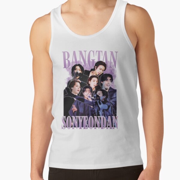 Bangtan Sonyeondan Retro Bts Tank Top - Image 2