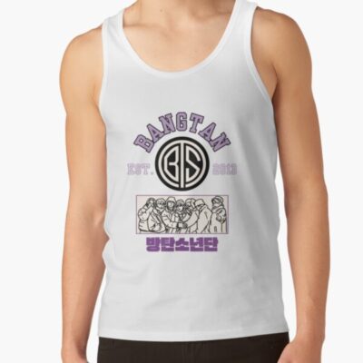 Bts Purple Design Tank Top
