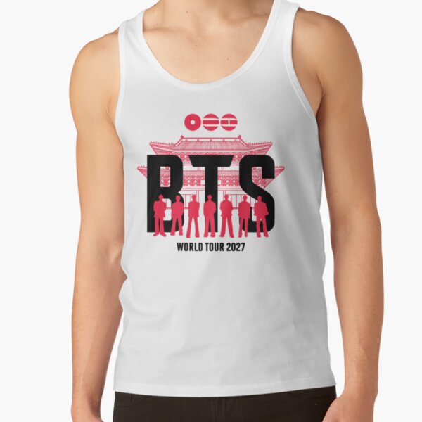 2027 Bts Arirang World Tour 2027 Perfect Tapestry For White Tank Top - Image 2
