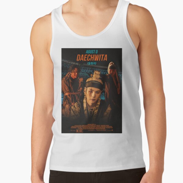 Agust D Daechwita Movie Poster Tank Top - Image 2
