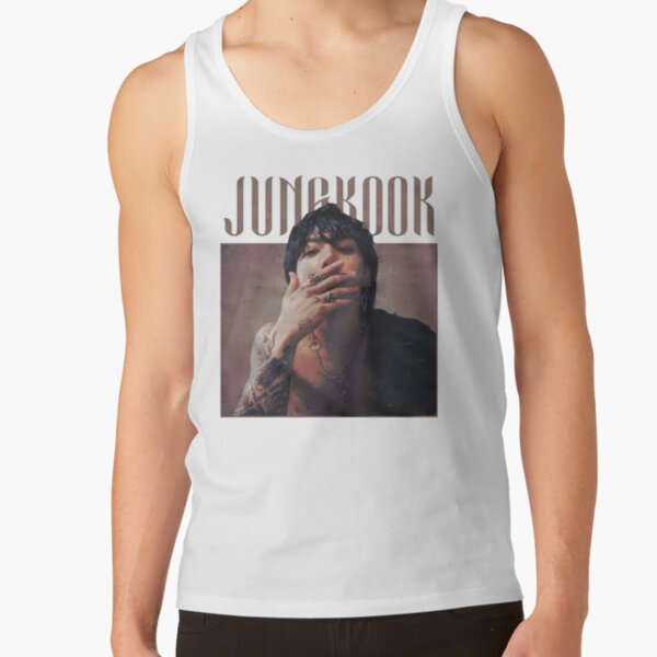 Jungkook Vintage Retro Tank Top - Image 2