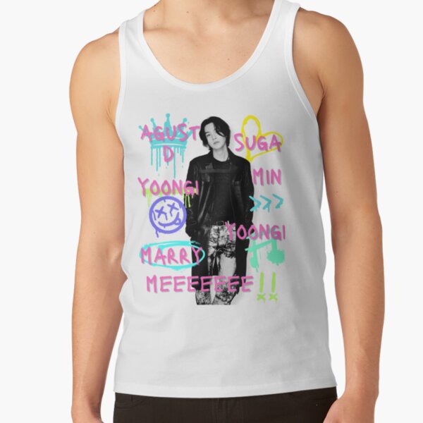 Yoongi Marry Me Tank Top