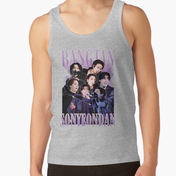 Bangtan Sonyeondan Retro Bts Tank Top - Image 3
