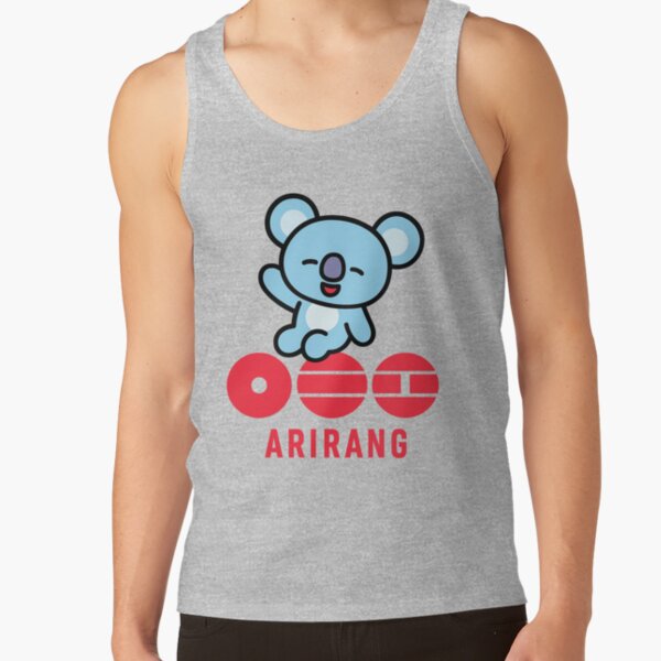Bt21 Arirang Koya Bts Cute Bt21 Sticker Tank Top - Image 3