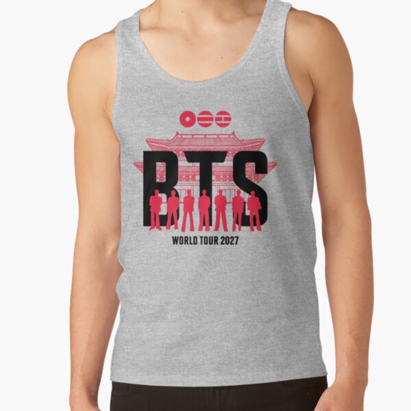 2027 Bts Arirang World Tour 2027 Perfect Tapestry For White Tank Top - Image 3