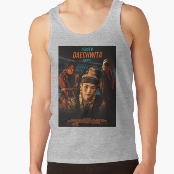 Agust D Daechwita Movie Poster Tank Top - Image 3