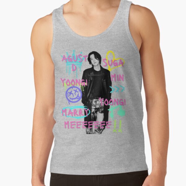 Yoongi Marry Me Tank Top - Image 3