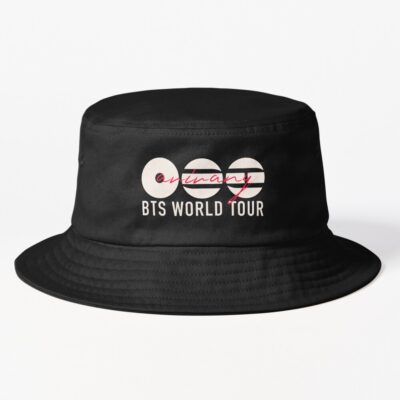 Bts Arirang White And Red Bts World Tour 2026 Bucket Hat