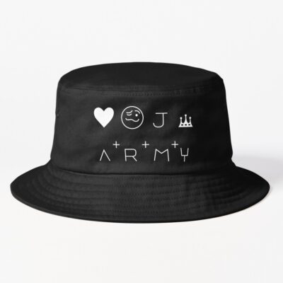 Bts Jeon Jungkook Tattoo White Bucket Hat