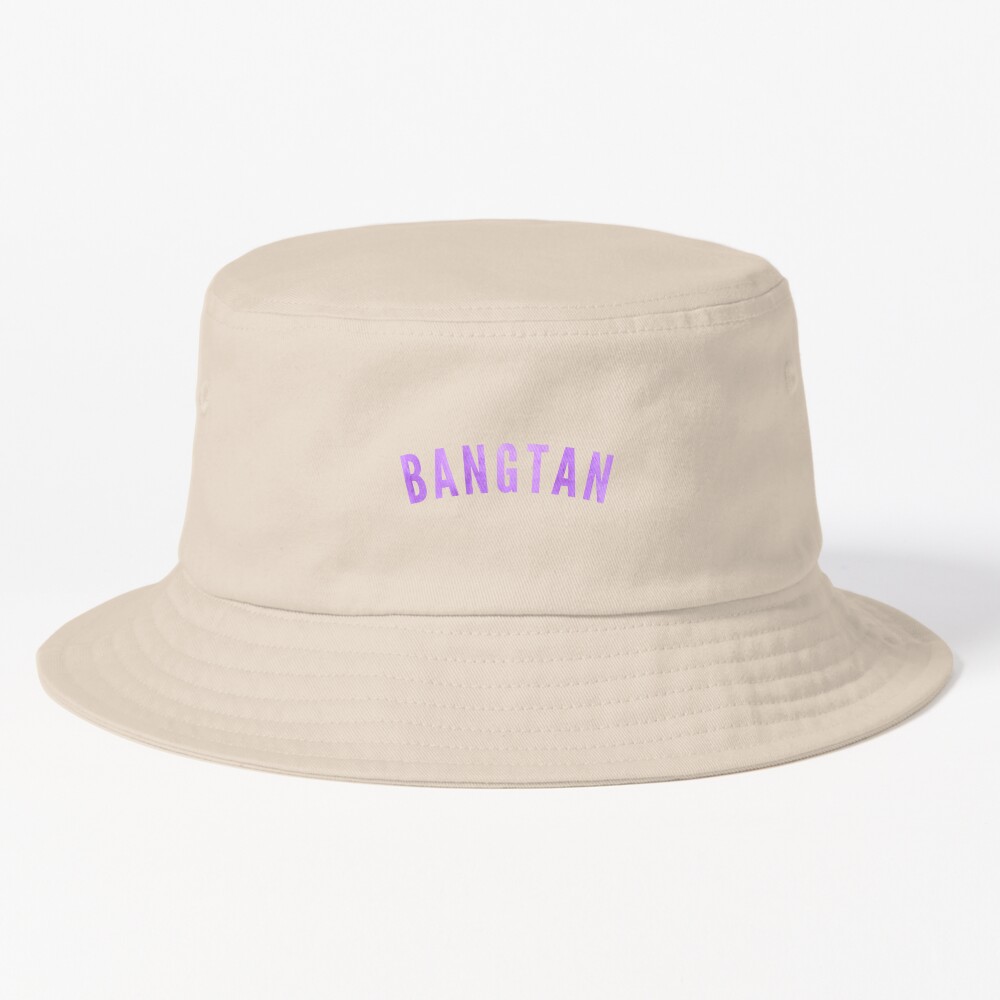 Bangtan Purple Watercolor Bucket Hat