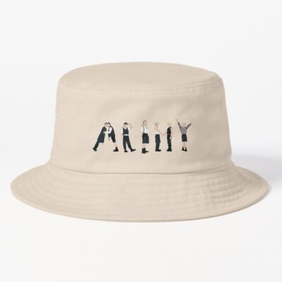 Butter Army Sign Silhouette Butter Illustration Bucket Hat
