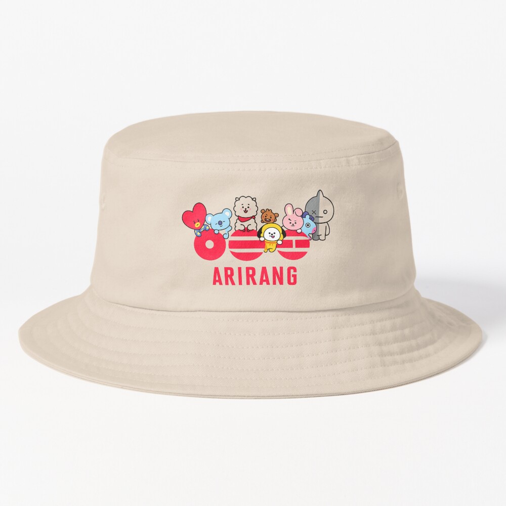 Bt21 Arirang Bts Cute Bt21 Sticker Bucket Hat